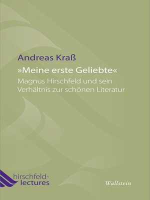 cover image of "Meine erste Geliebte"
